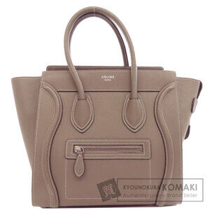 Celine Luggage Tote Bag Calfskin Leather